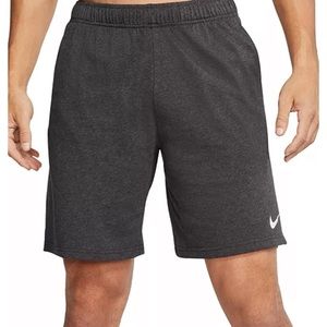 Nike Cotton Shorts Men XXL Dri-FIT Gray Athletic